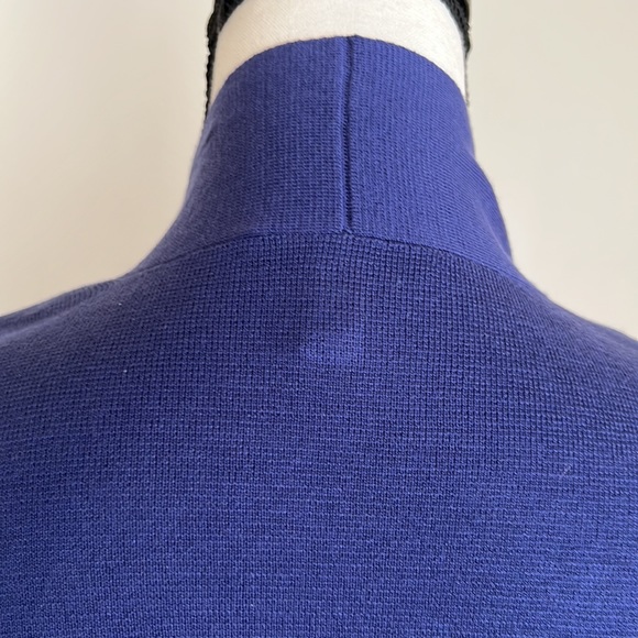 Eileen Fischer silk and organic cotton cardigan in soft purple - Picture 7 of 10